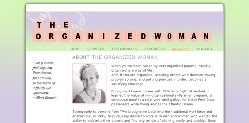 The Organized Woman